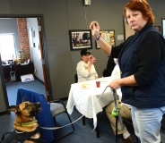 well trained service animal