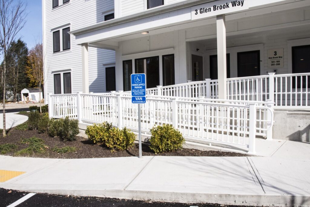 Affordable housing in Medway. Photo shows a ramp