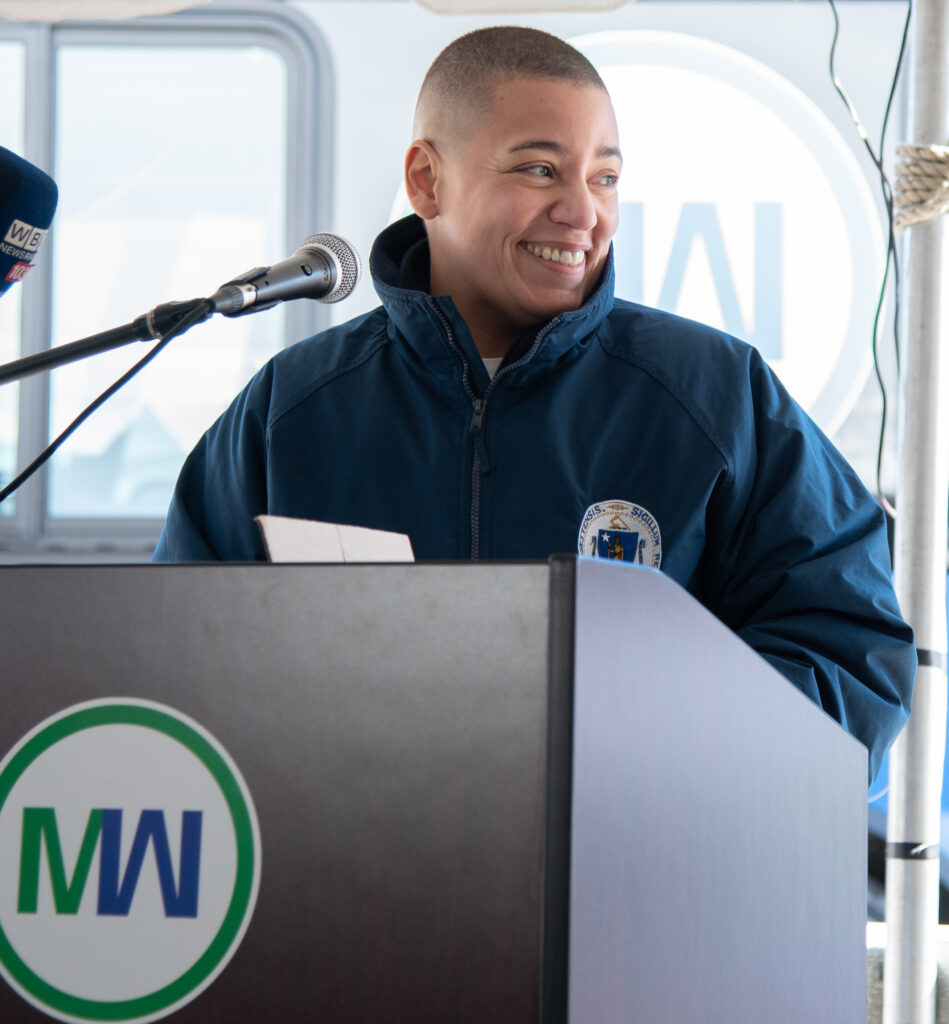 Transportation Secretary Monica Tibbits-Nutt smiling