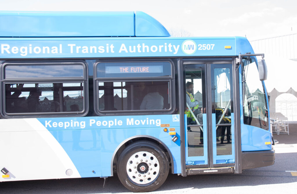 Administrator Jim Nee takes people out for a ride