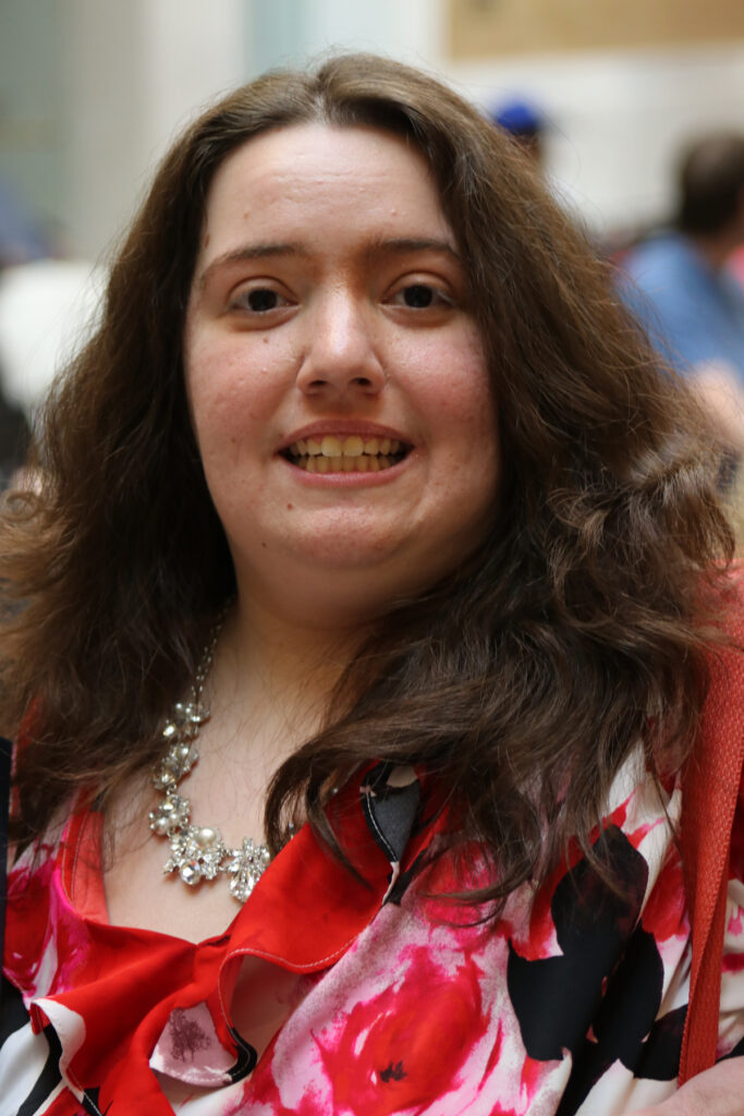 smiling woman