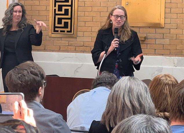 Representative Christine Barber