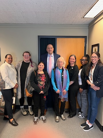 MWCIL Staff visits Senator Eldridge